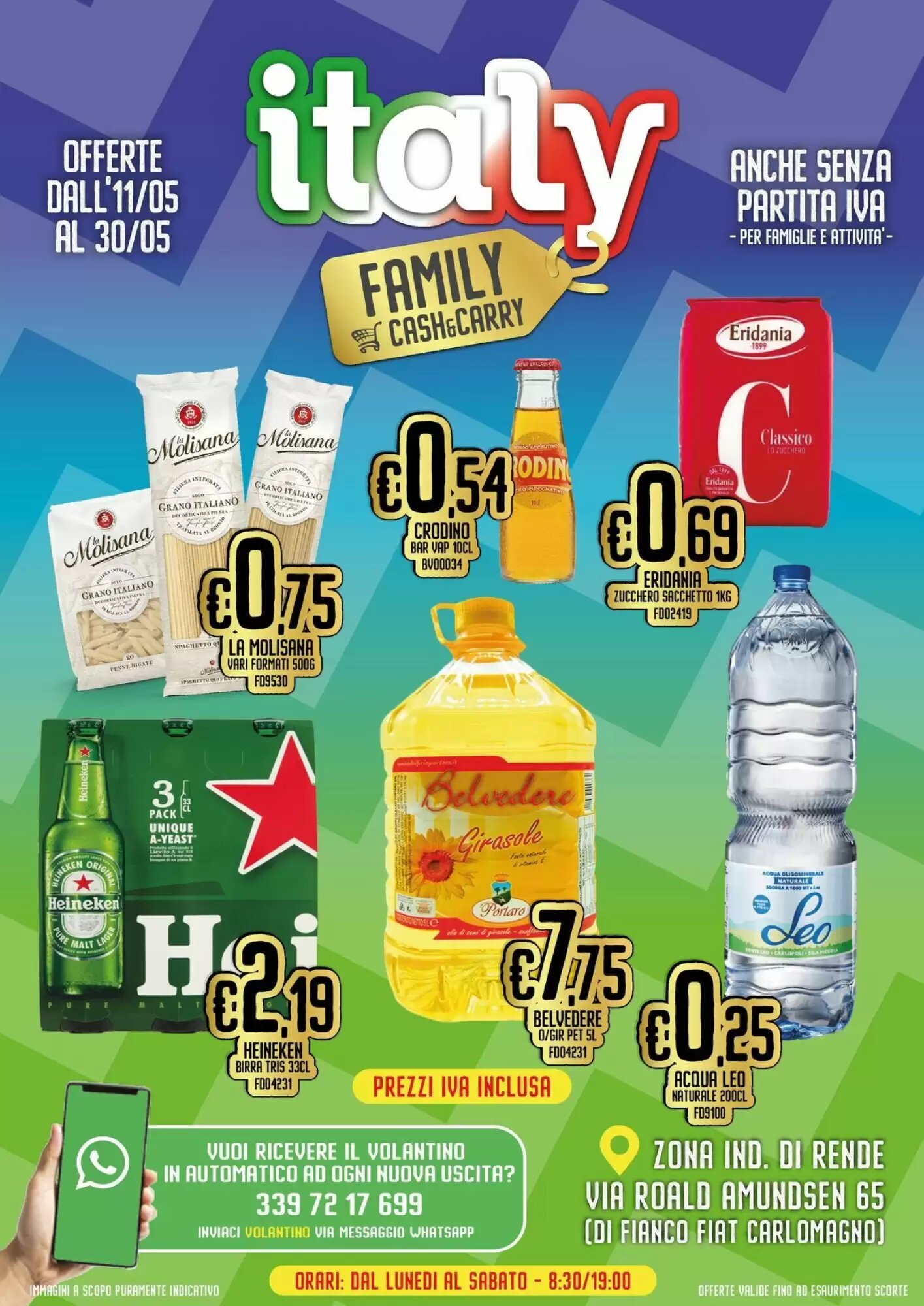 Volantino promozionale Italy Cash and Carry  valide dal 11/05/2026 - Pagina 1.