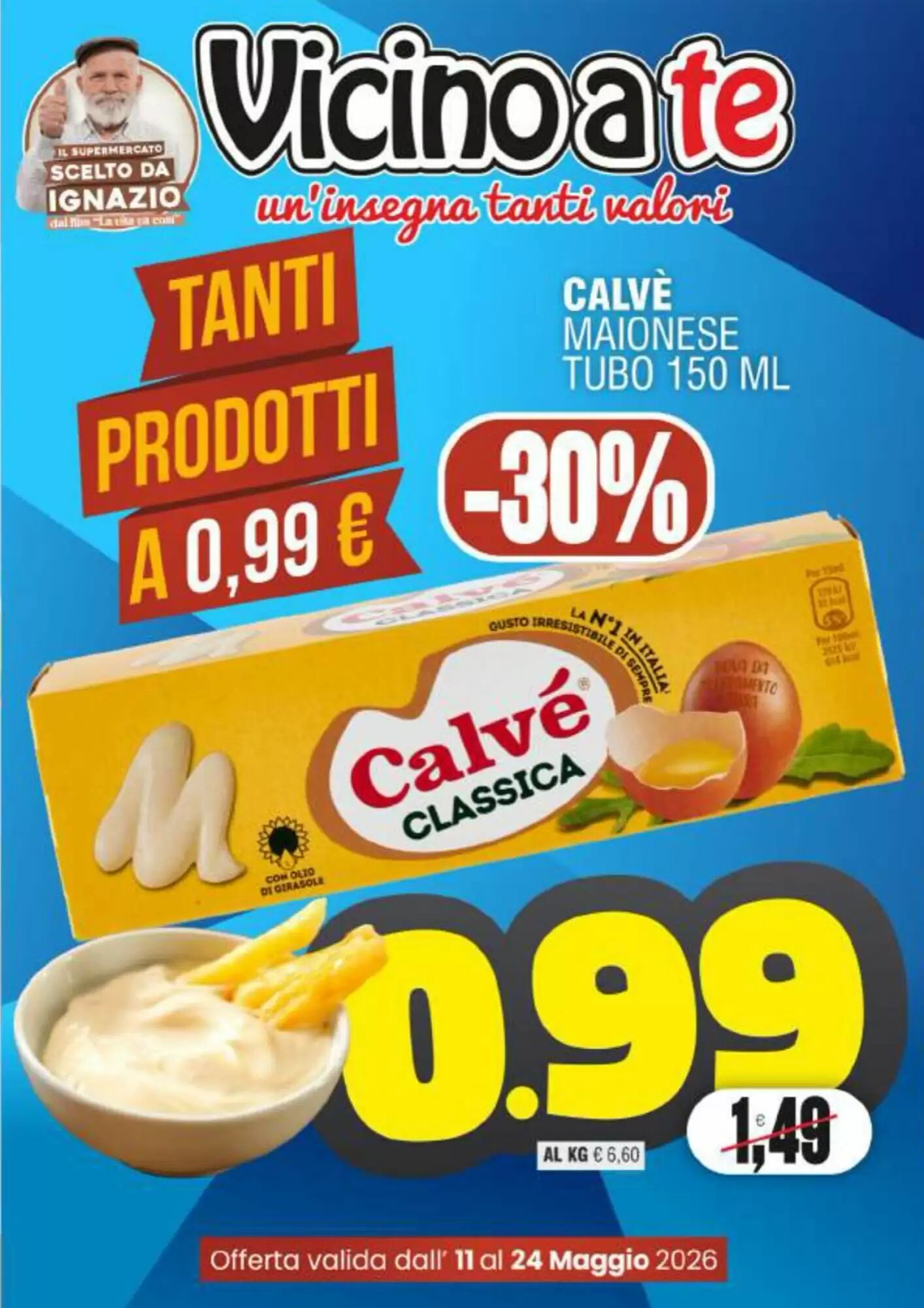 Volantino promozionale Vicino a te supermercati  valide dal 11/05/2026 - Pagina 1.