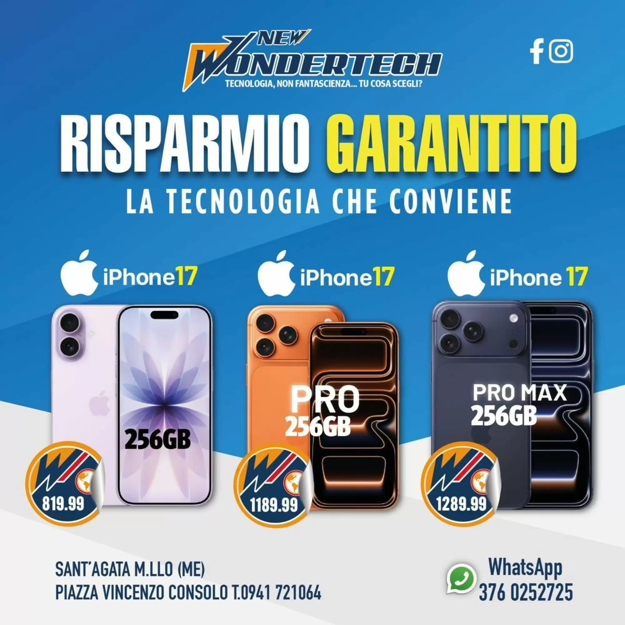 Volantino promozionale New Wondertech  valide dal 11/05/2026 - Pagina 1.
