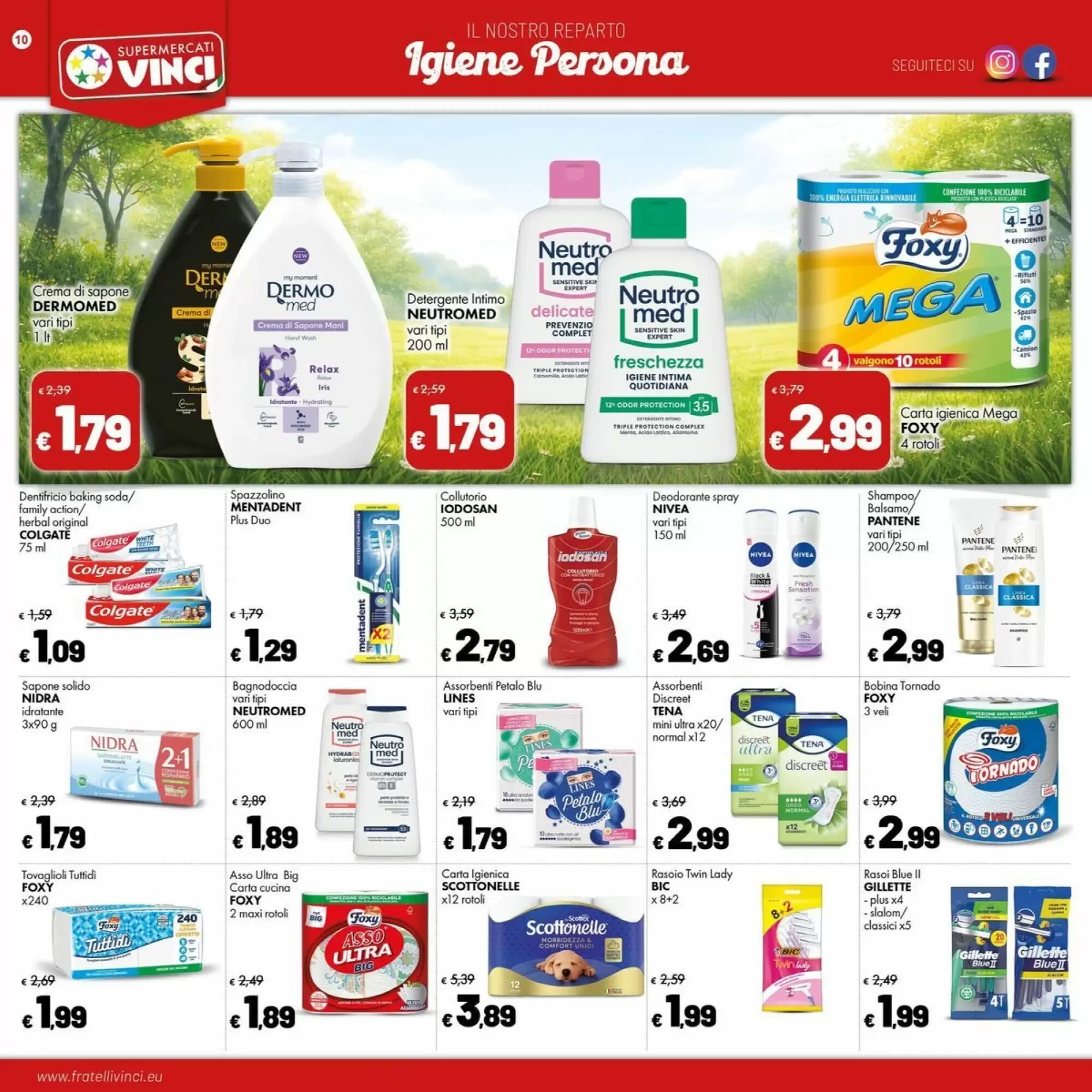 Volantino promozionale Supermercati Vinci  valide dal 11/05/2026 - Pagina 10.