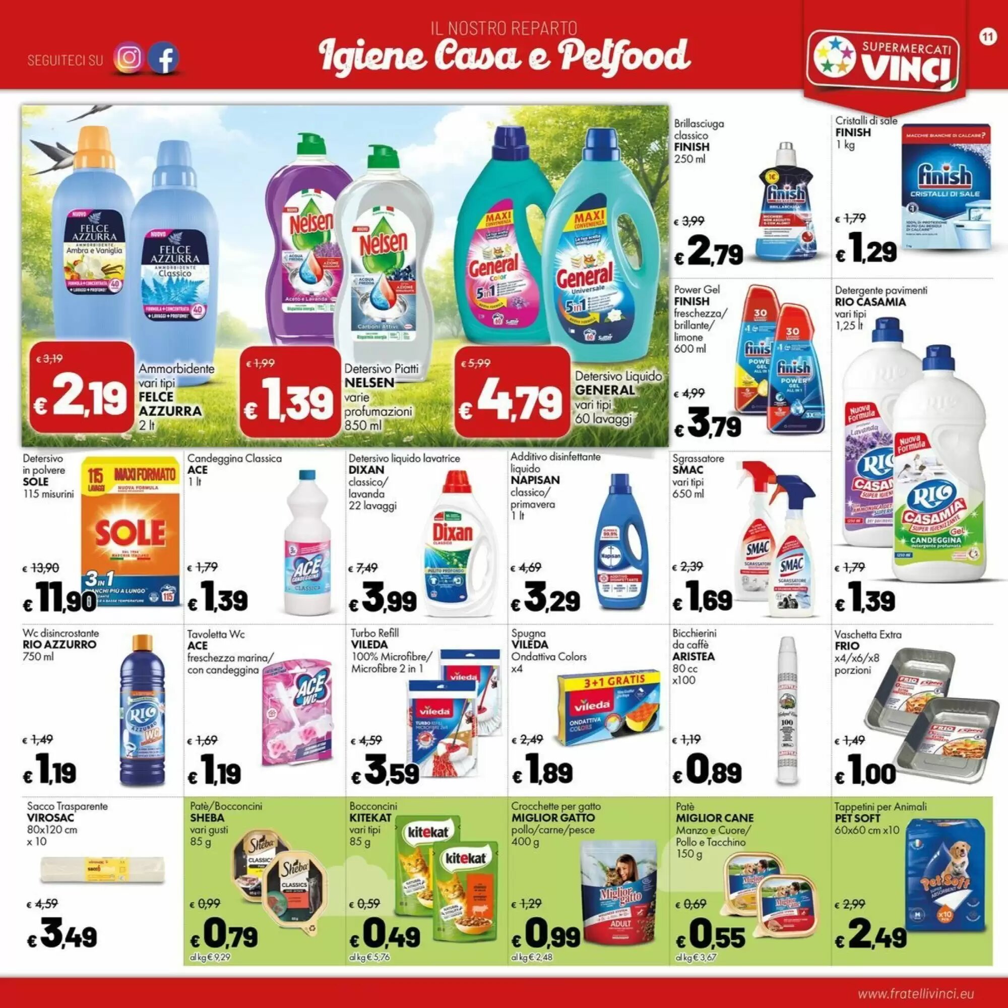 Volantino promozionale Supermercati Vinci  valide dal 11/05/2026 - Pagina 11.