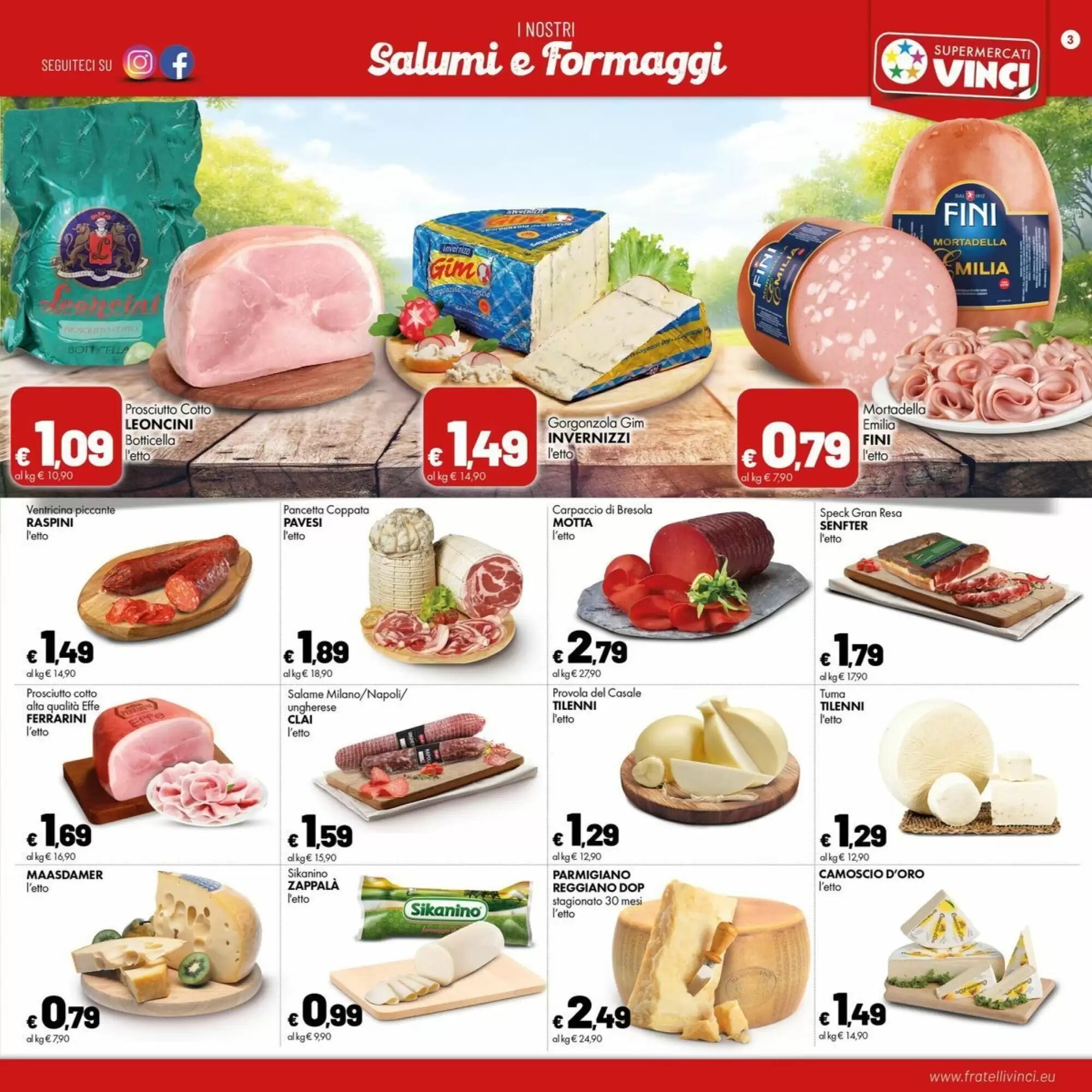 Volantino promozionale Supermercati Vinci  valide dal 11/05/2026 - Pagina 3.