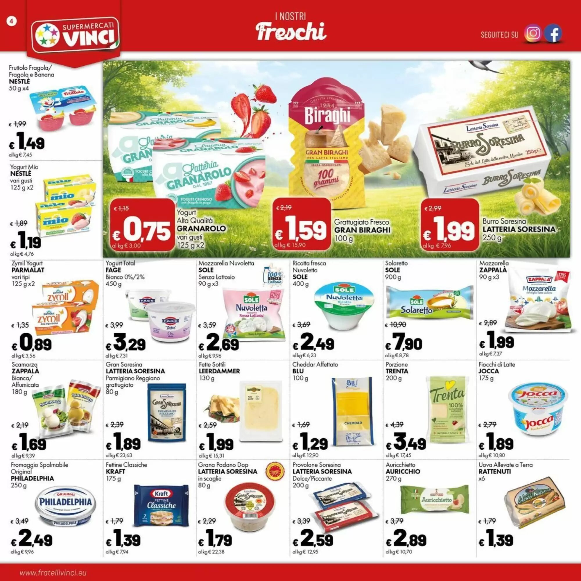 Volantino promozionale Supermercati Vinci  valide dal 11/05/2026 - Pagina 4.