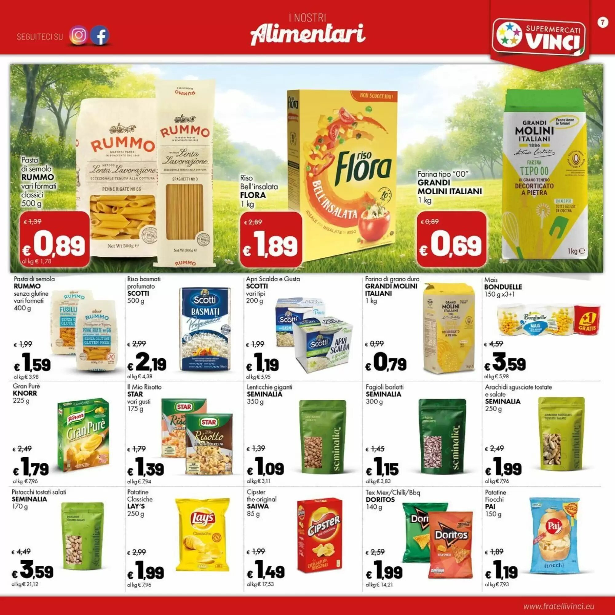 Volantino promozionale Supermercati Vinci  valide dal 11/05/2026 - Pagina 7.