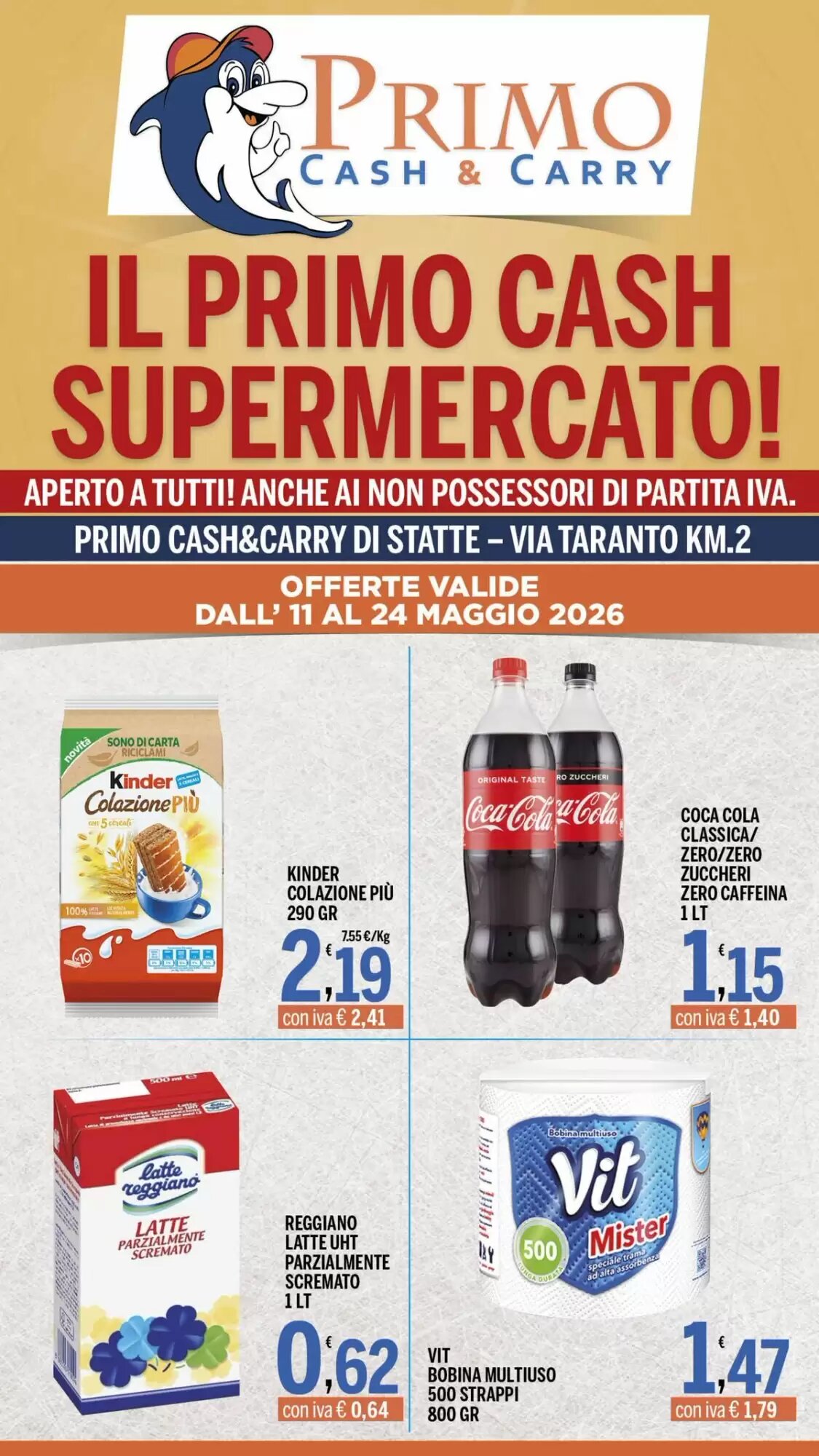 Volantino promozionale Gruppo Pascar  valide dal 11/05/2026 - Pagina 1.