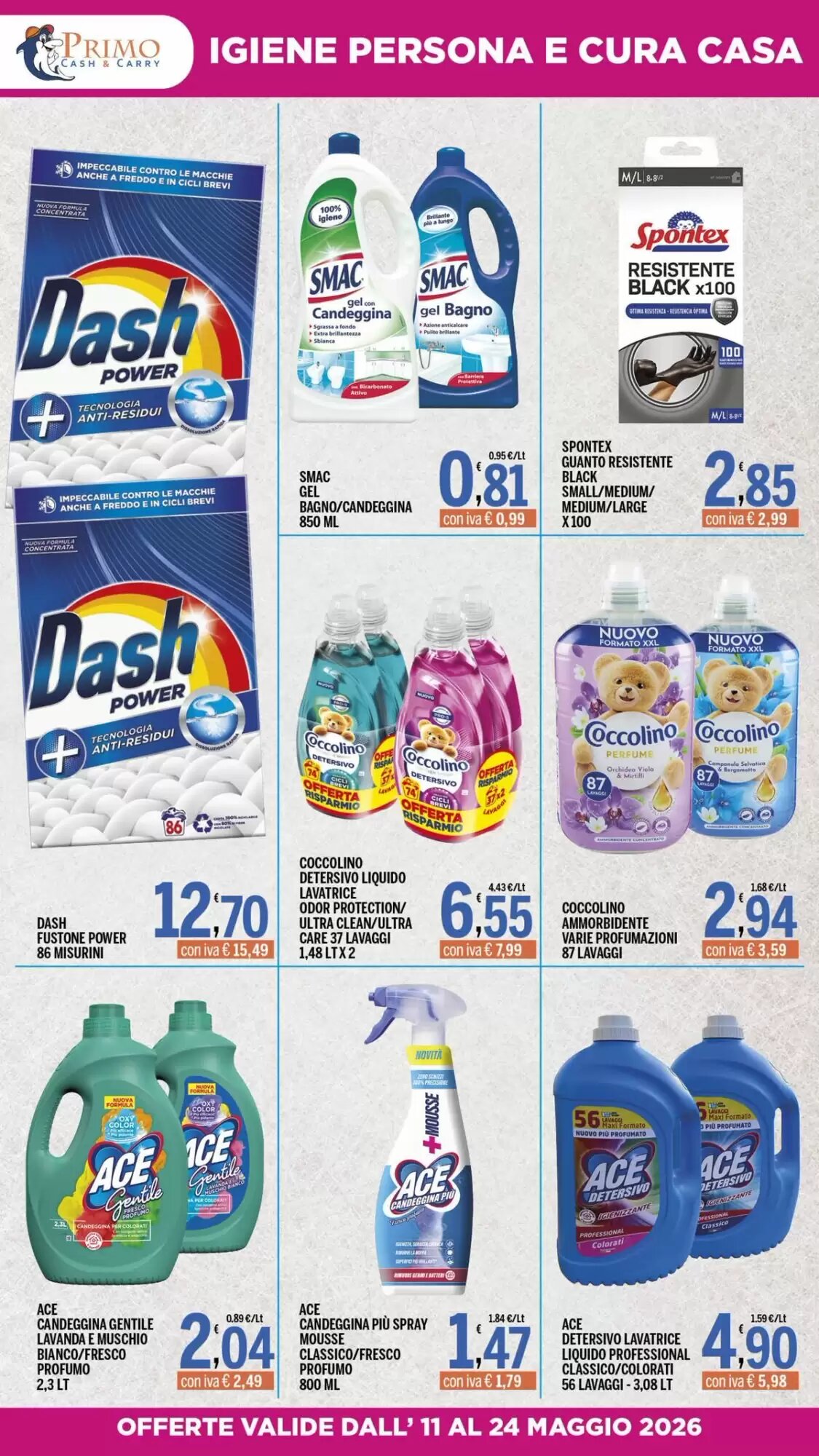 Volantino promozionale Gruppo Pascar  valide dal 11/05/2026 - Pagina 14.