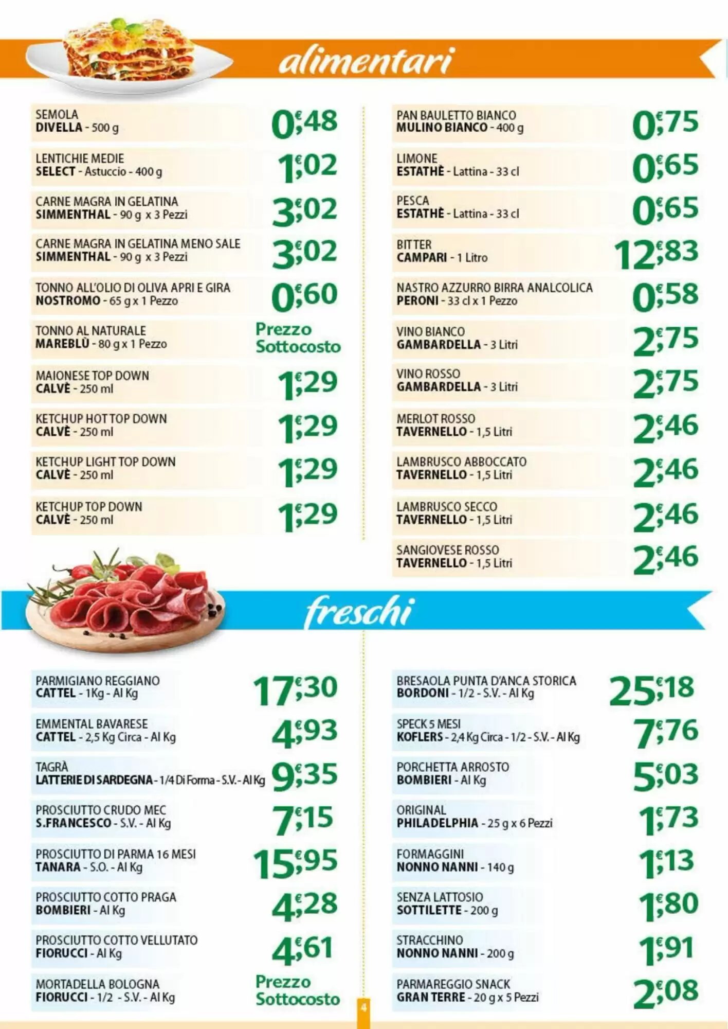 Volantino promozionale Gambardella Cash  valide dal 11/05/2026 - Pagina 4.