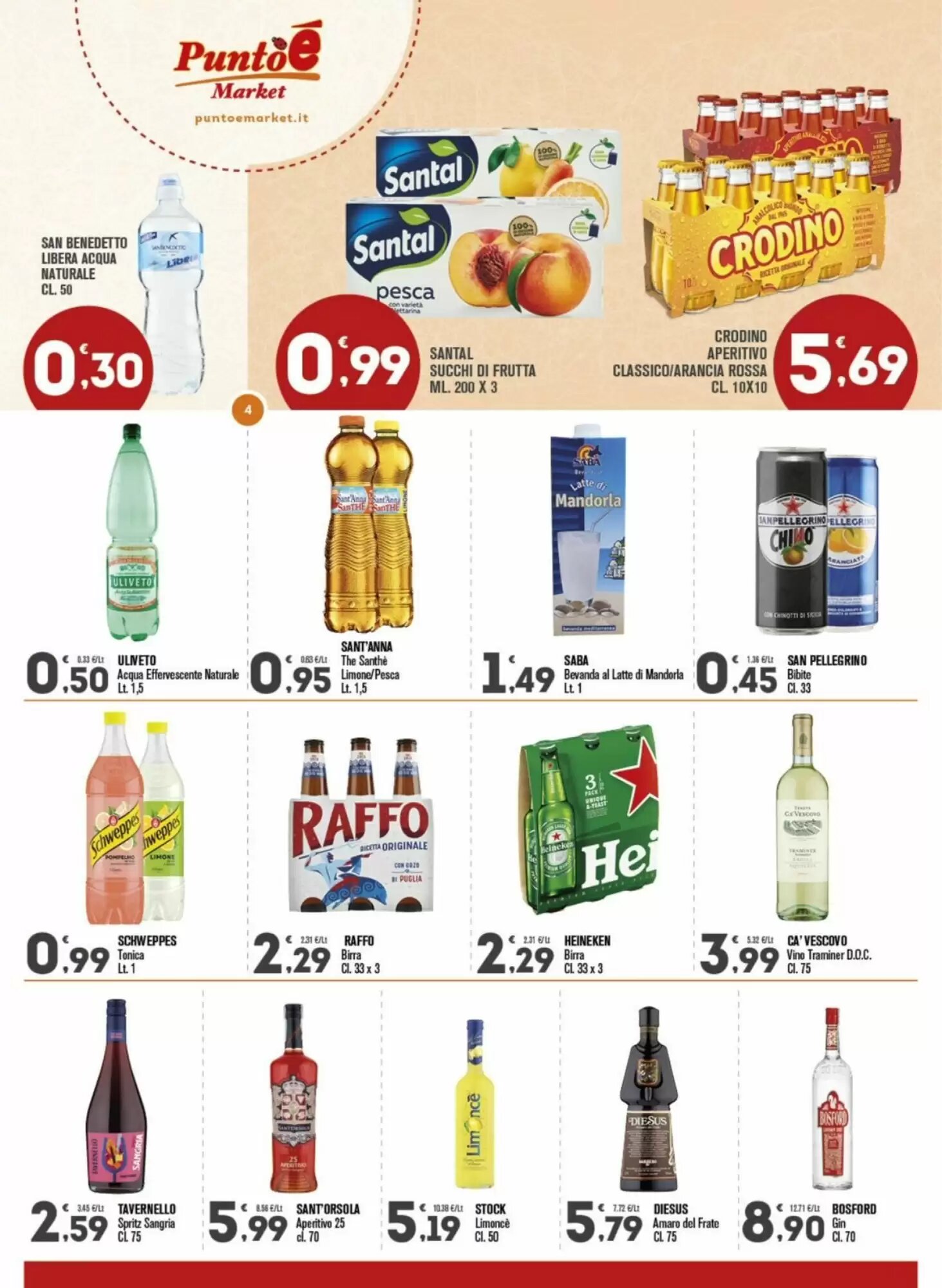 Volantino promozionale Punto é market  valide dal 11/05/2026 - Pagina 4.
