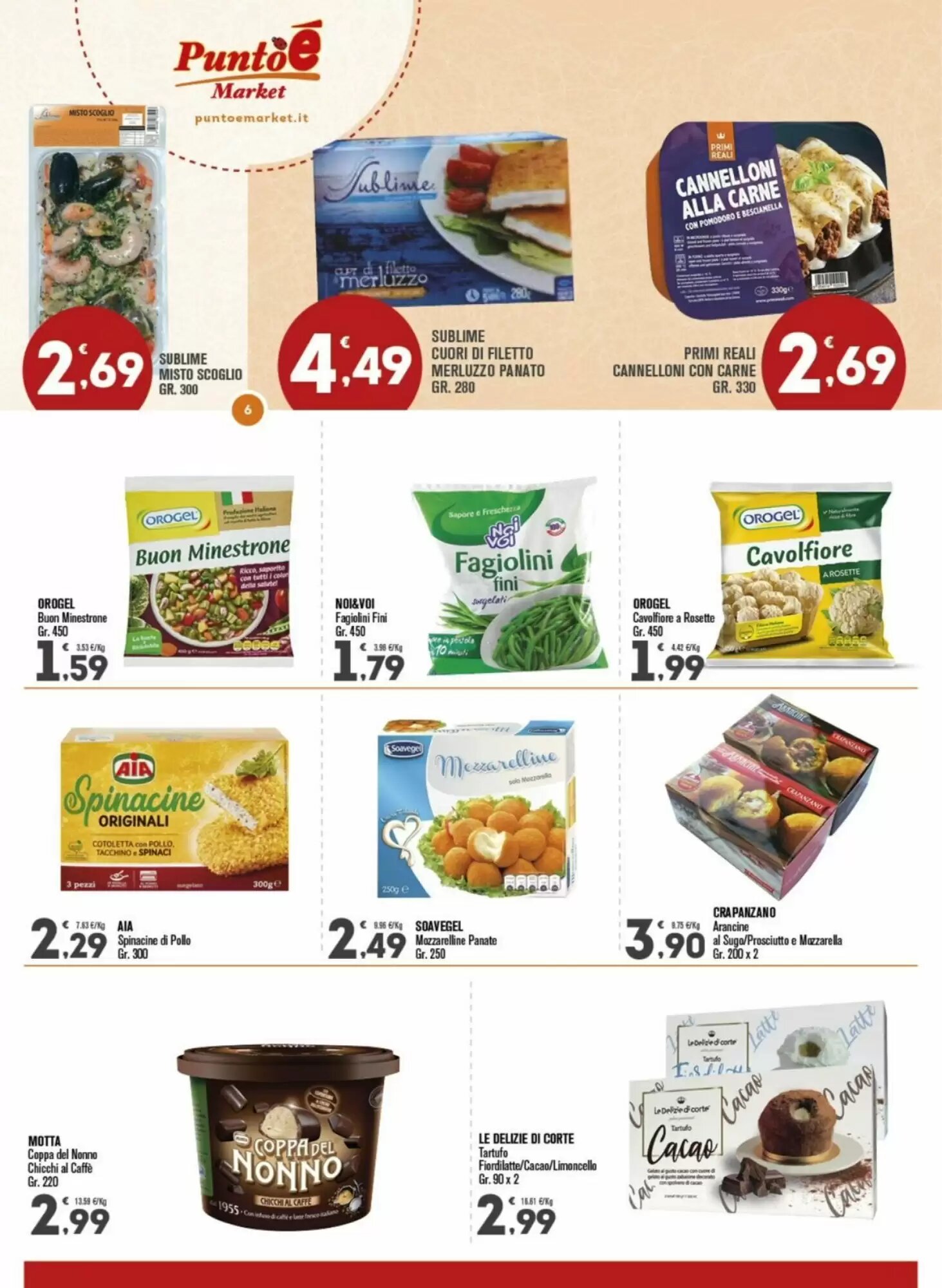 Volantino promozionale Punto é market  valide dal 11/05/2026 - Pagina 6.