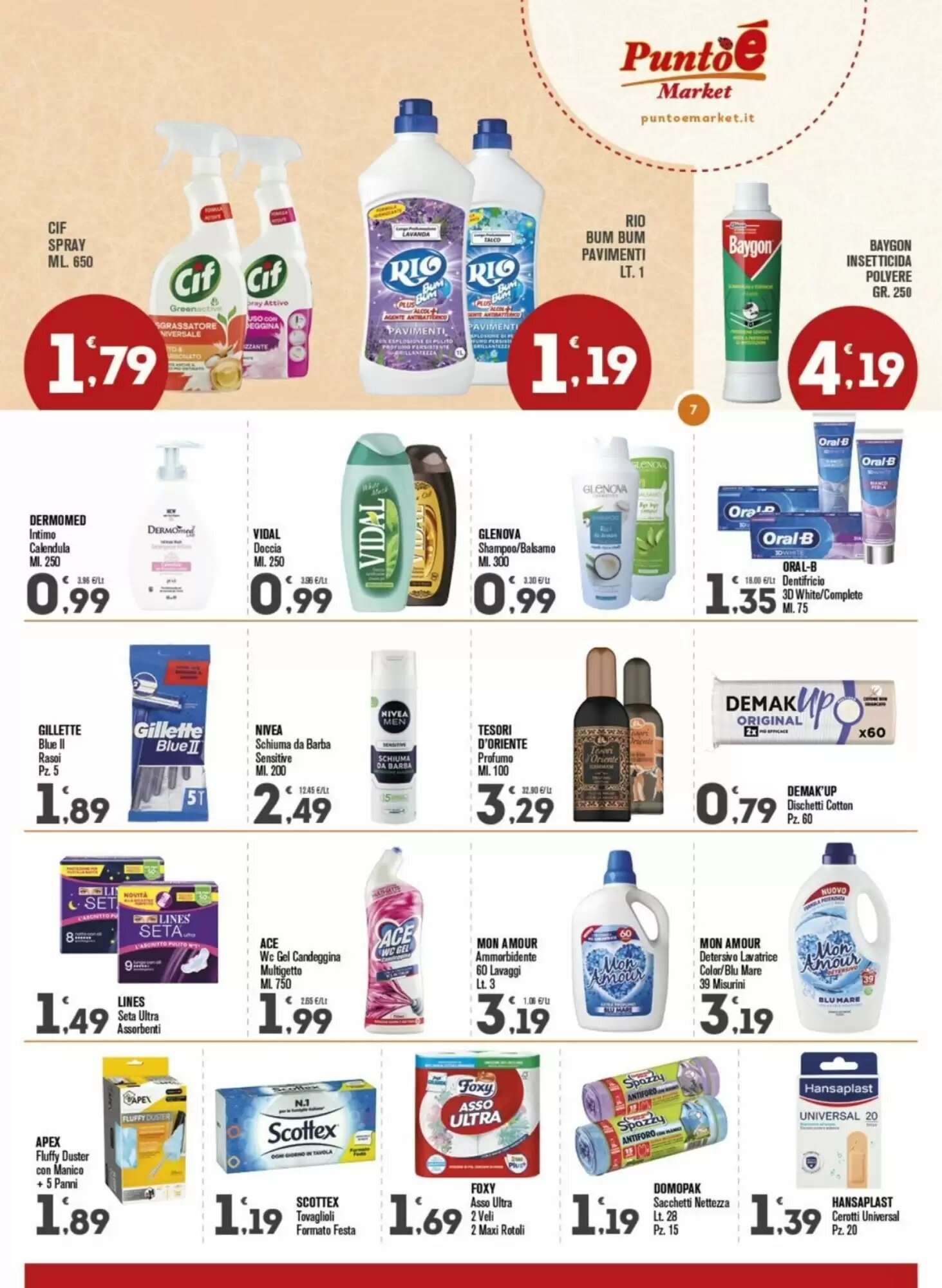 Volantino promozionale Punto é market  valide dal 11/05/2026 - Pagina 7.