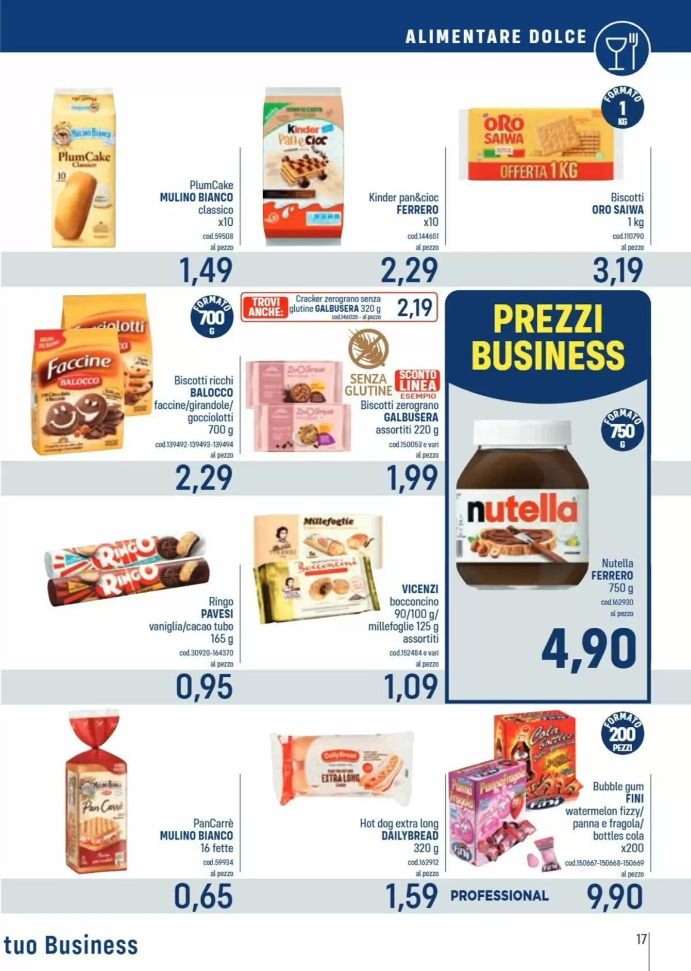 Volantino promozionale Talento Professional Store  valide dal 11/05/2026 - Pagina 17.
