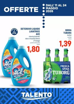 Volantino promozionale Talento Professional Store valide dal 11/05/2026