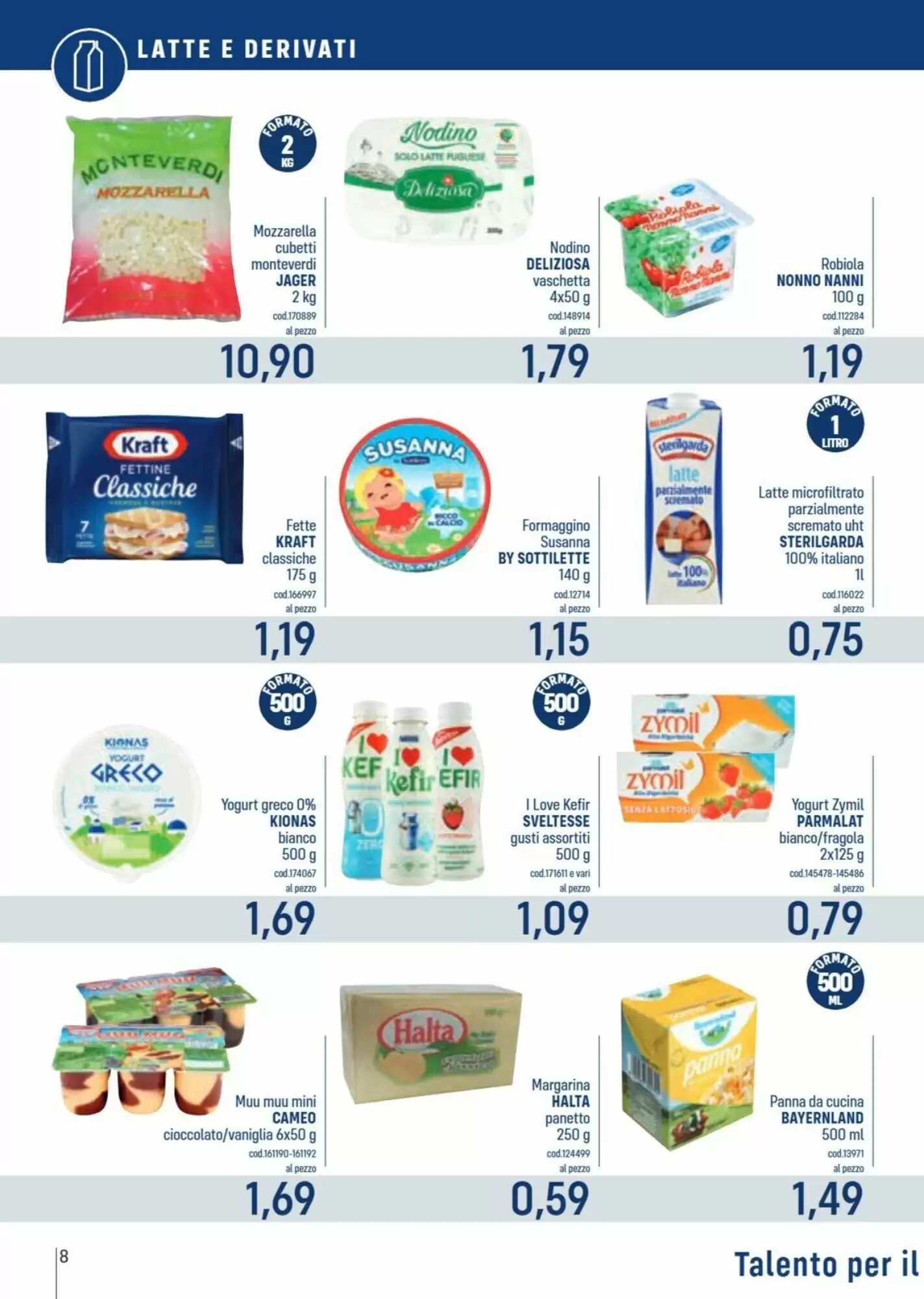 Volantino promozionale Talento Professional Store  valide dal 11/05/2026 - Pagina 8.