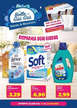 Volantino promozionale Le Bolle di Giù Giù  valide dal 11/05/2026