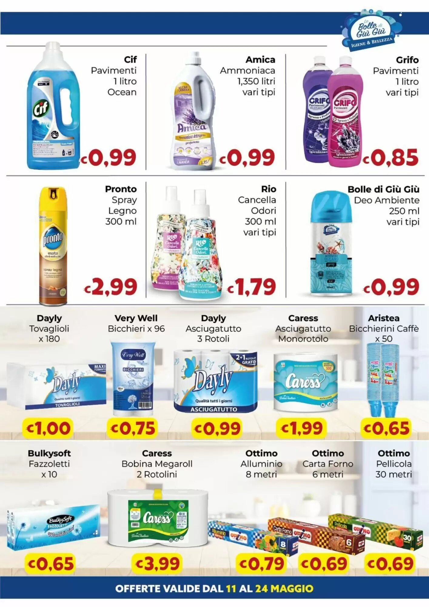 Volantino promozionale Le Bolle di Giù Giù  valide dal 11/05/2026 - Pagina 3.