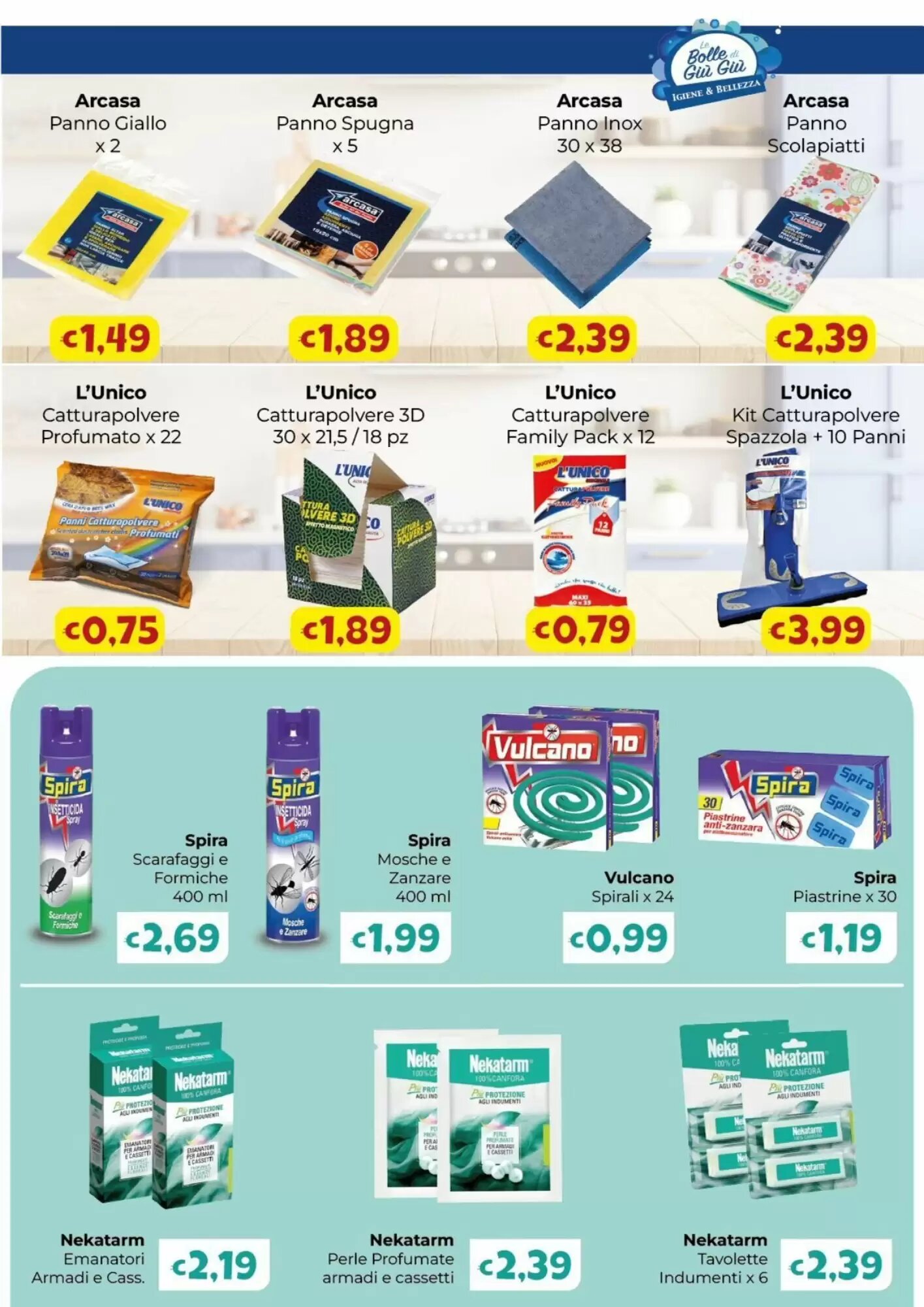 Volantino promozionale Le Bolle di Giù Giù  valide dal 11/05/2026 - Pagina 4.