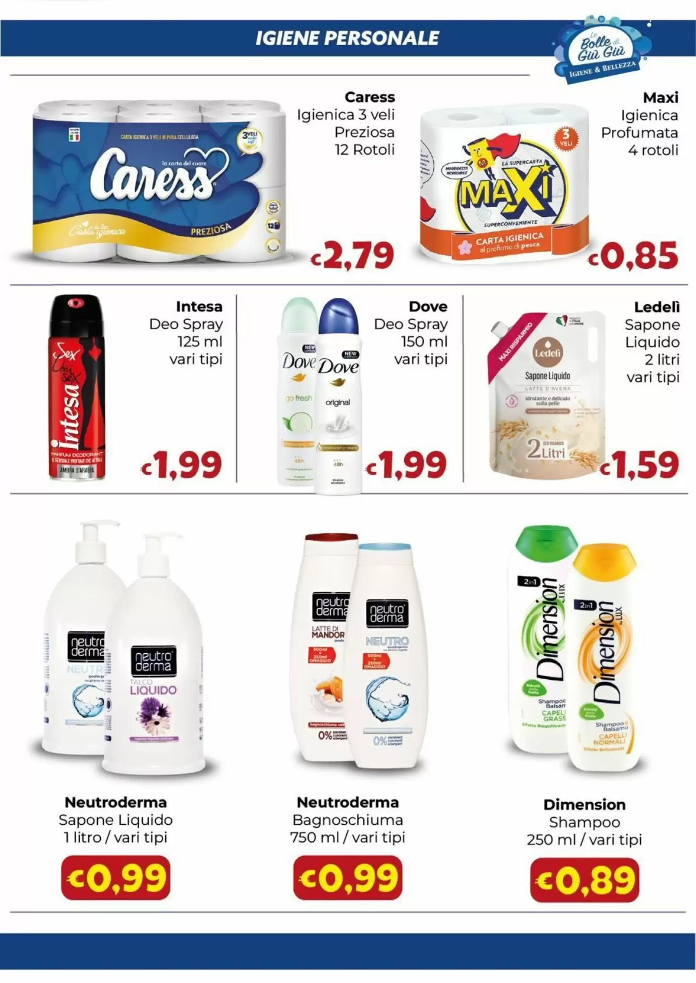 Volantino promozionale Le Bolle di Giù Giù  valide dal 11/05/2026 - Pagina 5.