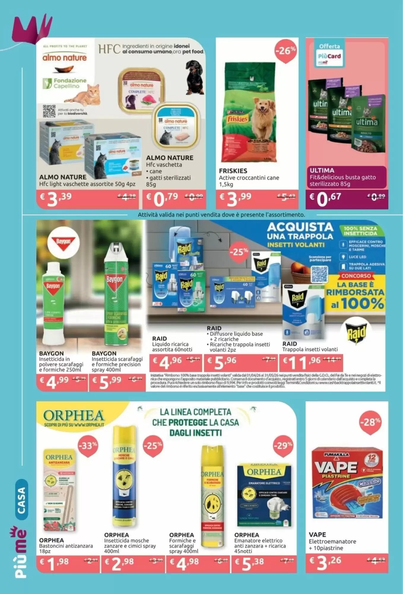 Volantino promozionale PiùMe  valide dal 11/05/2026 - Pagina 10.