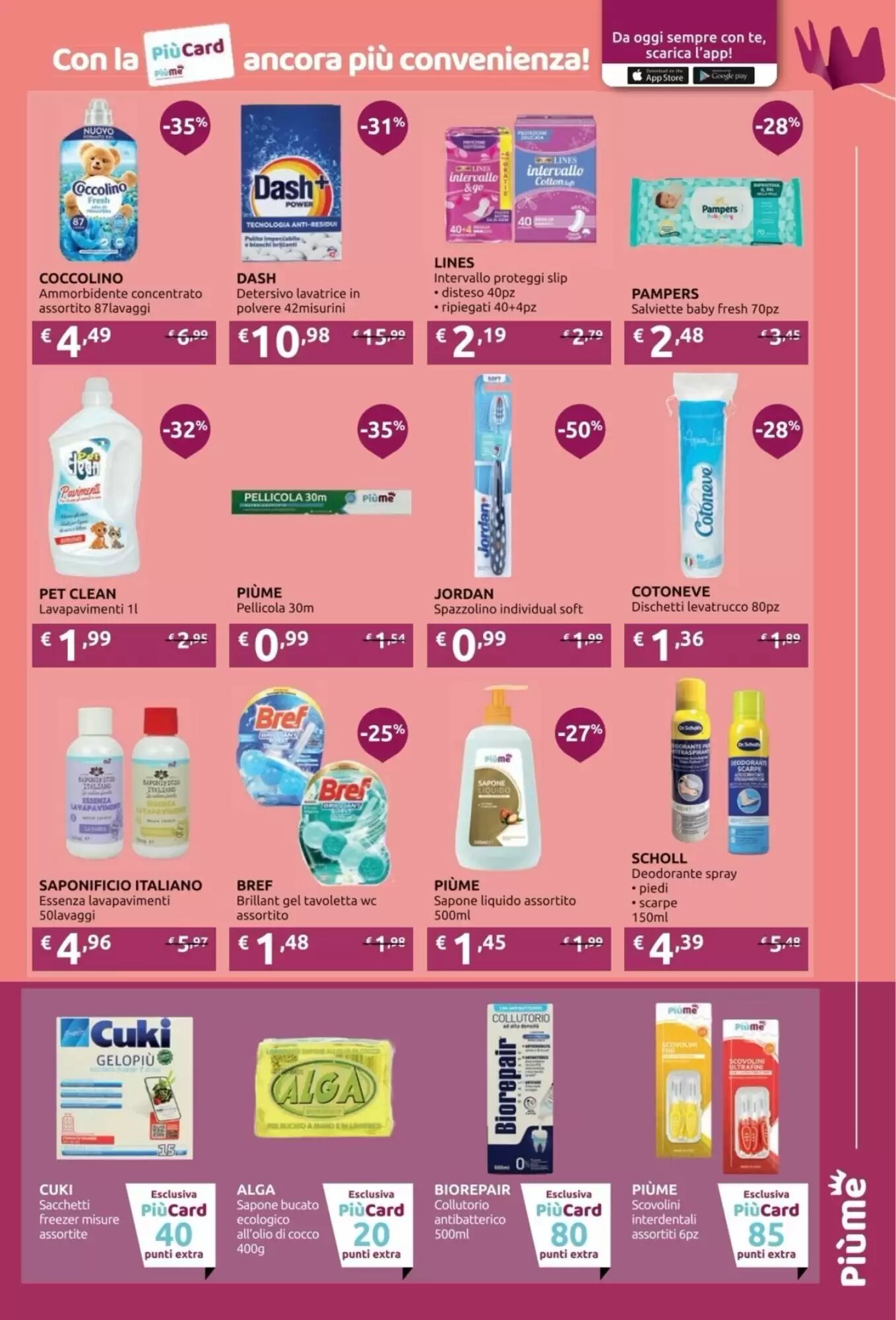 Volantino promozionale PiùMe  valide dal 11/05/2026 - Pagina 13.