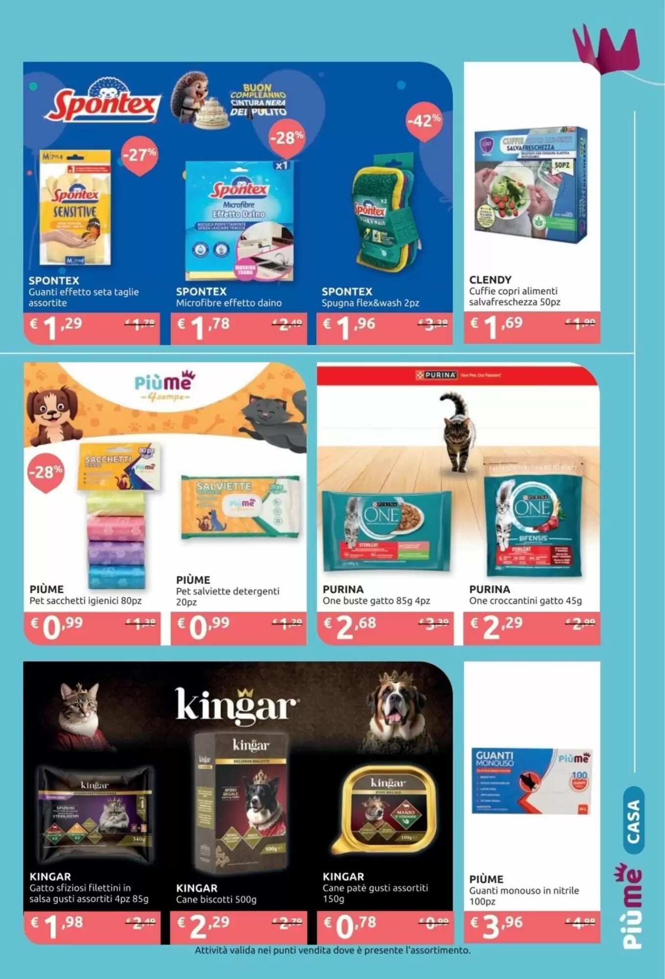 Volantino promozionale PiùMe  valide dal 11/05/2026 - Pagina 9.