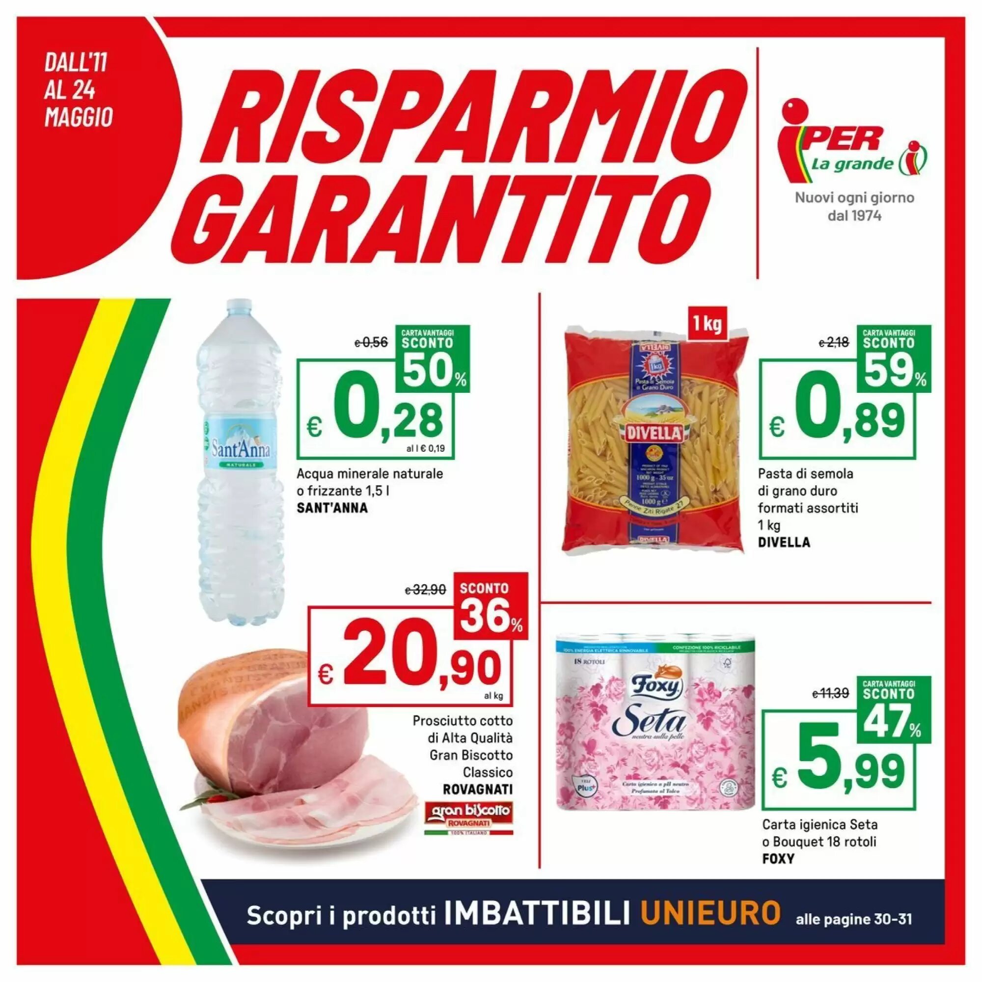 Volantino promozionale Iper La Grande  valide dal 11/05/2026 - Pagina 1.