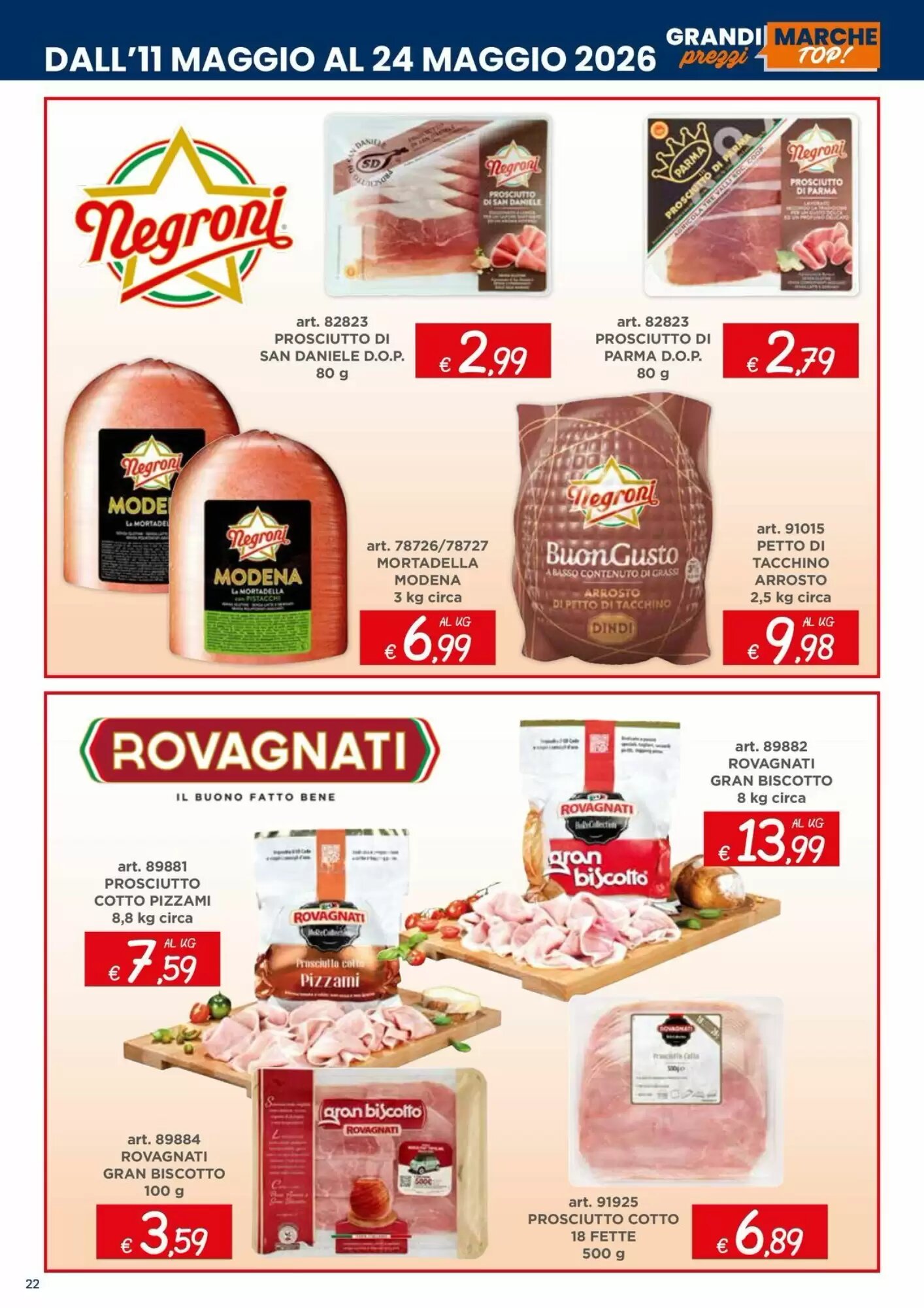 Volantino promozionale Zona  valide dal 11/05/2026 - Pagina 22.