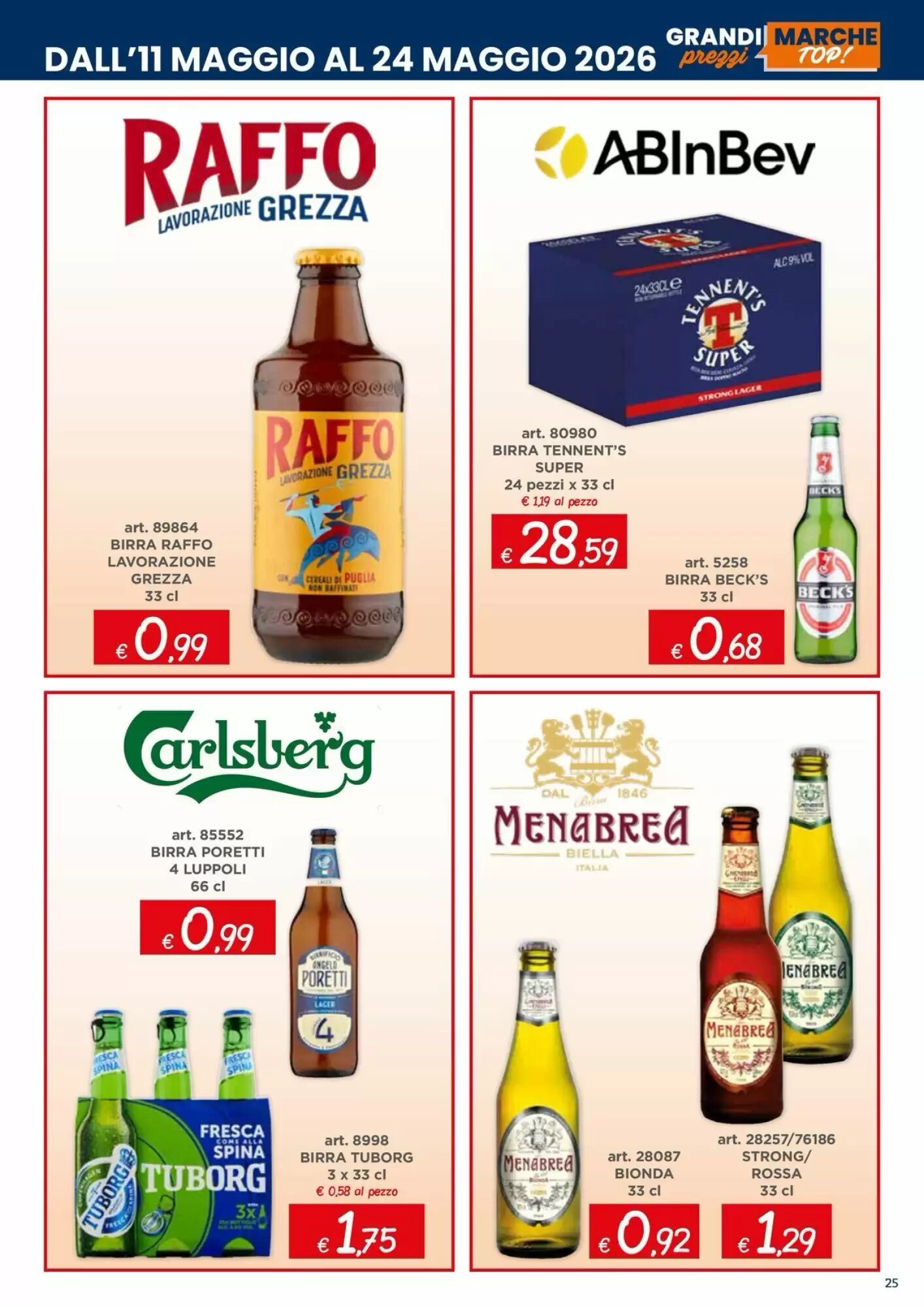 Volantino promozionale Zona  valide dal 11/05/2026 - Pagina 25.