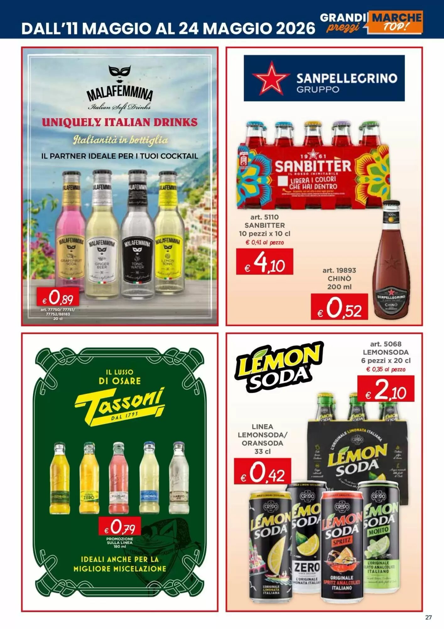 Volantino promozionale Zona  valide dal 11/05/2026 - Pagina 27.