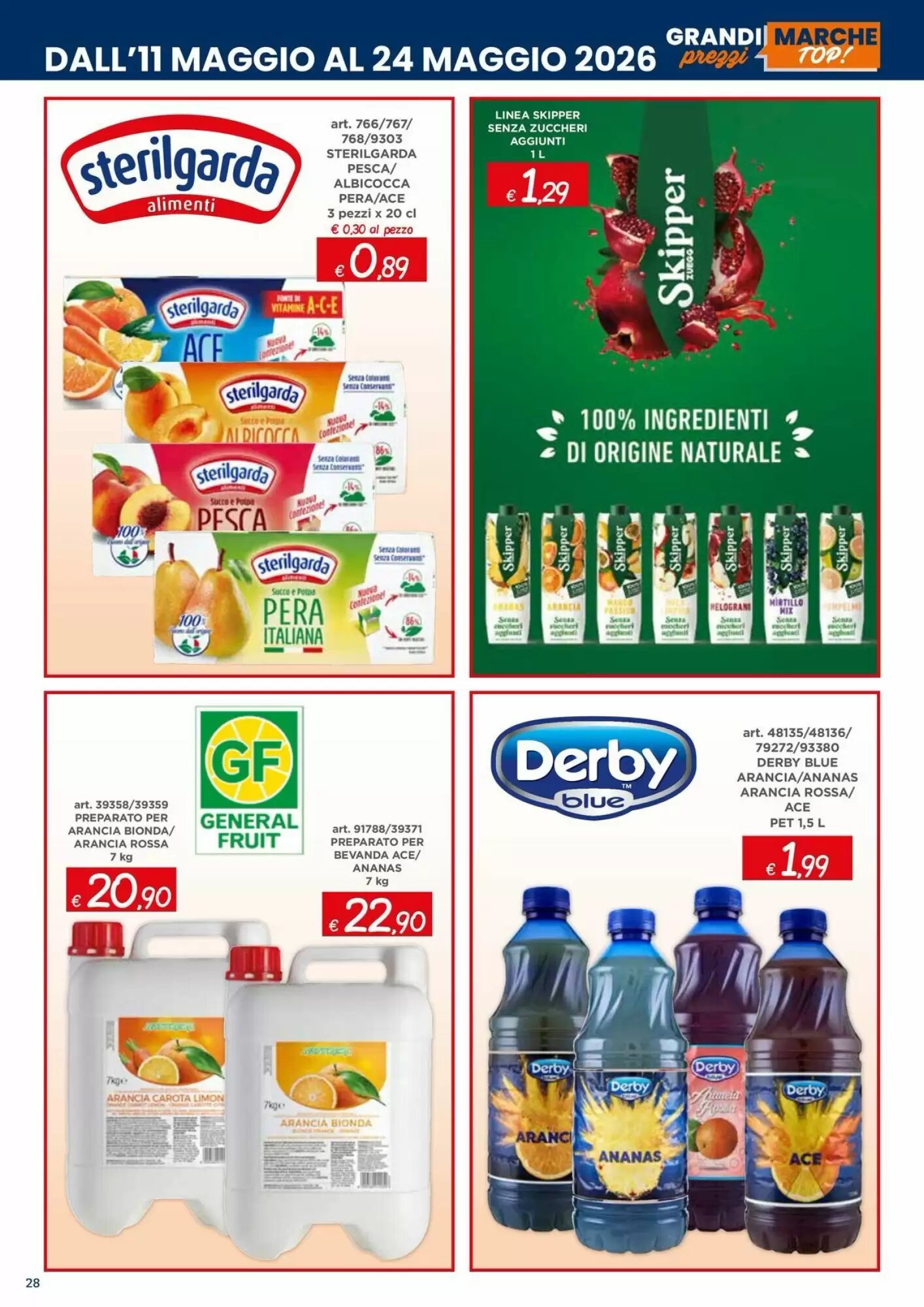 Volantino promozionale Zona  valide dal 11/05/2026 - Pagina 28.