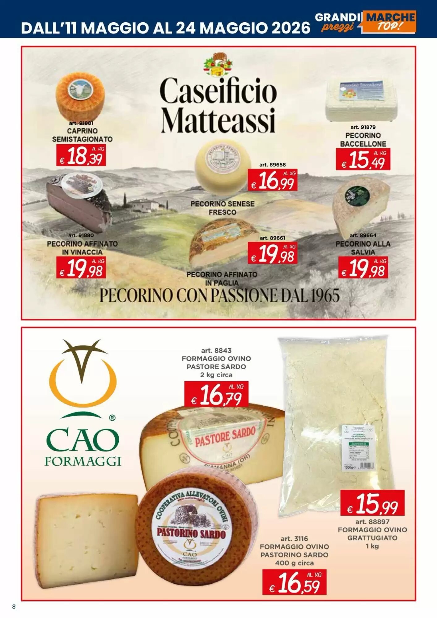 Volantino promozionale Zona  valide dal 11/05/2026 - Pagina 8.