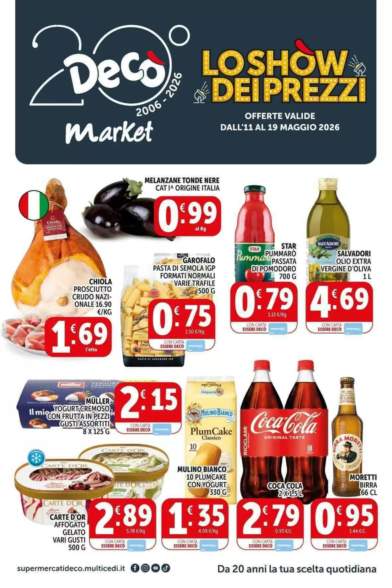 Volantino promozionale Deco Supermercati  valide dal 11/05/2026 - Pagina 1.