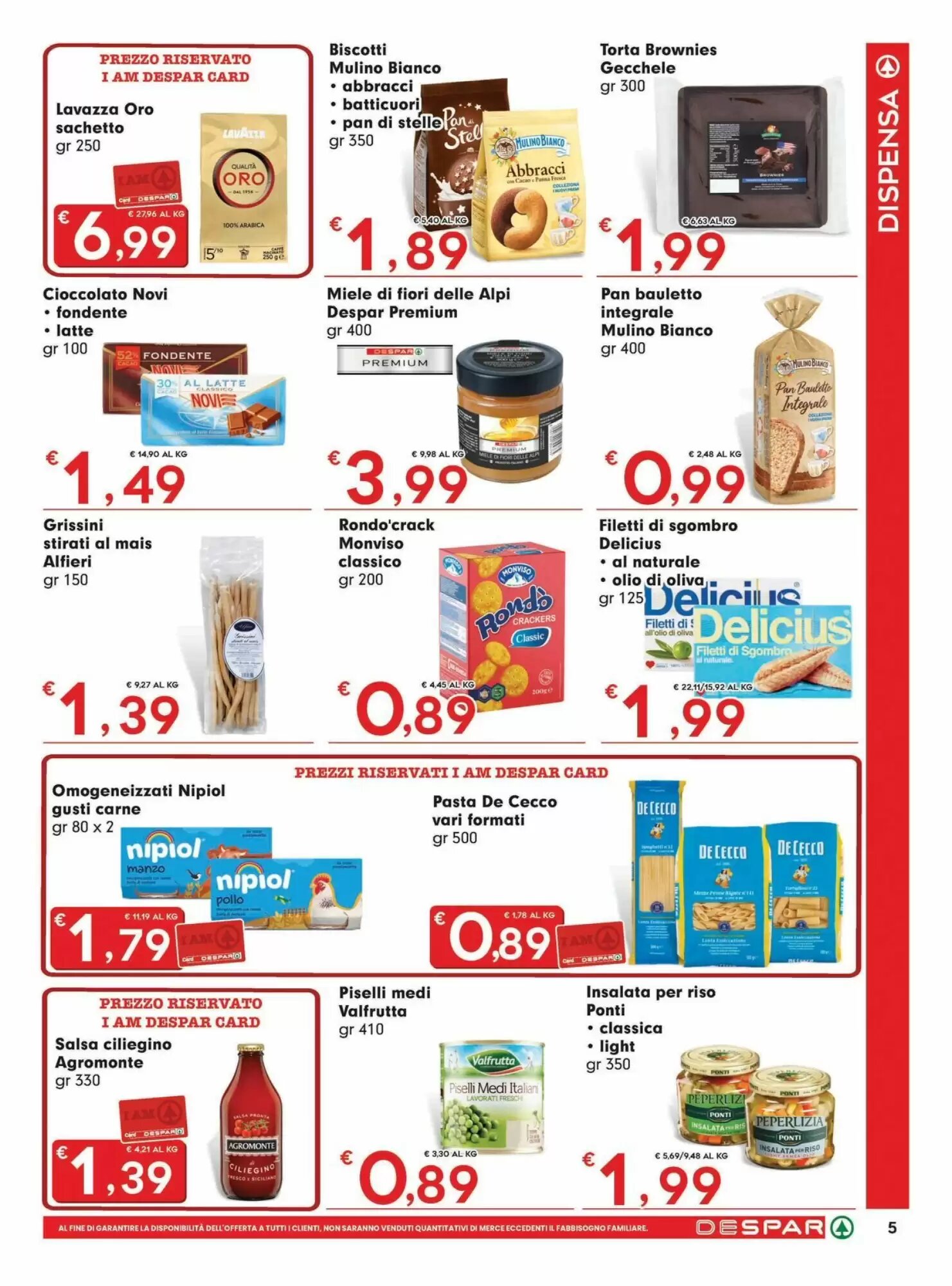 Volantino promozionale Despar  valide dal 11/05/2026 - Pagina 5.