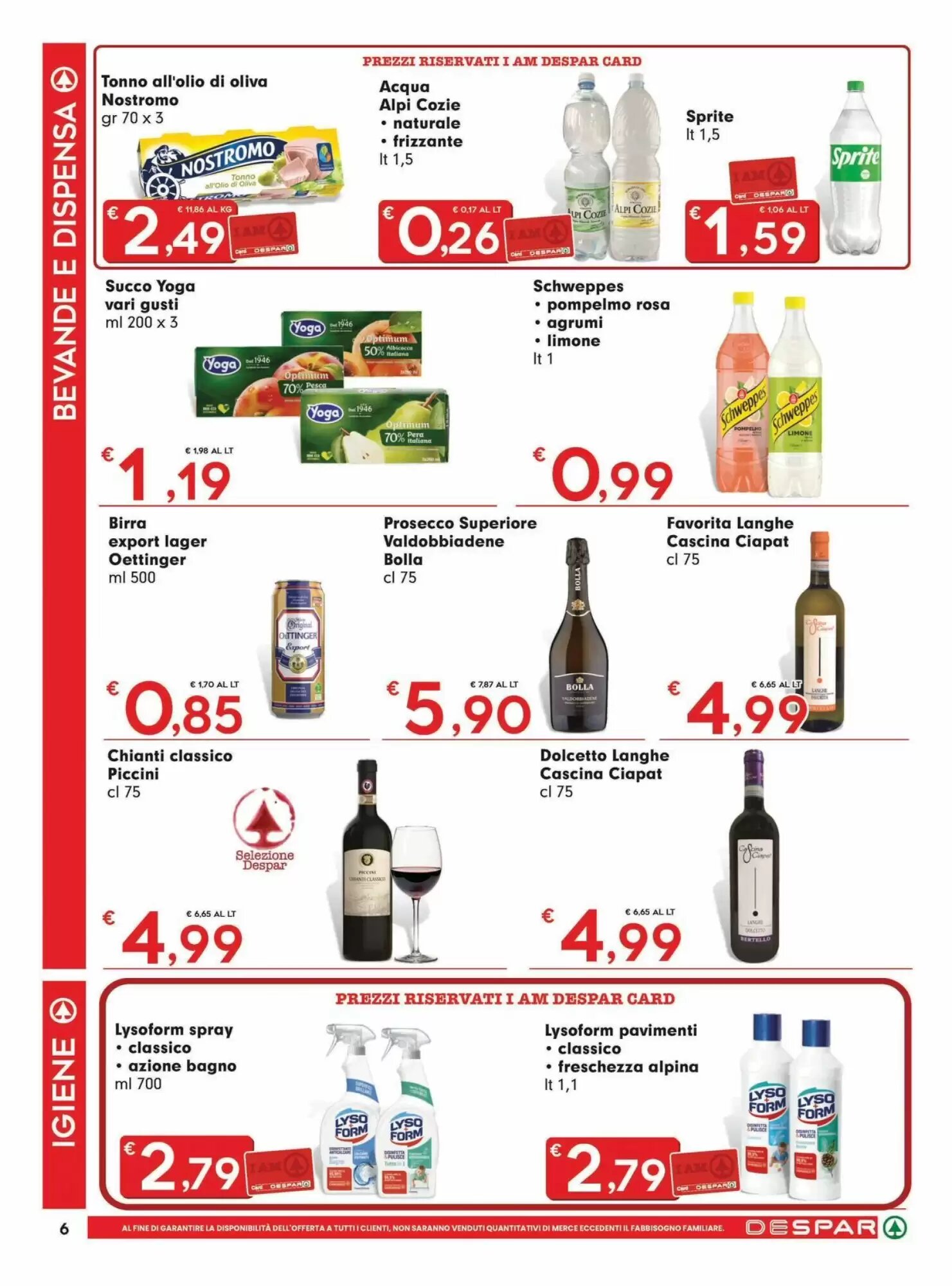 Volantino promozionale Despar  valide dal 11/05/2026 - Pagina 6.