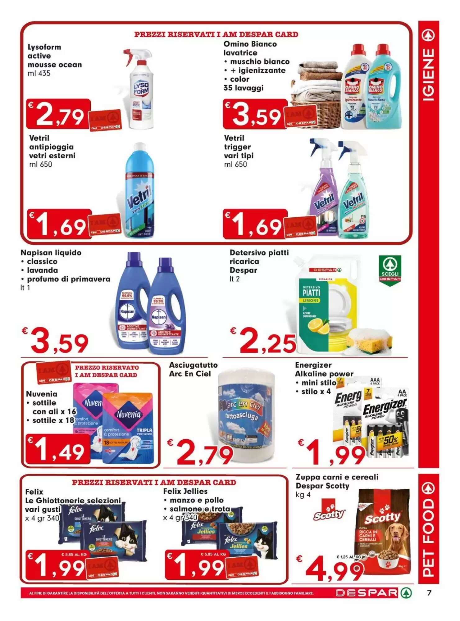 Volantino promozionale Despar  valide dal 11/05/2026 - Pagina 7.
