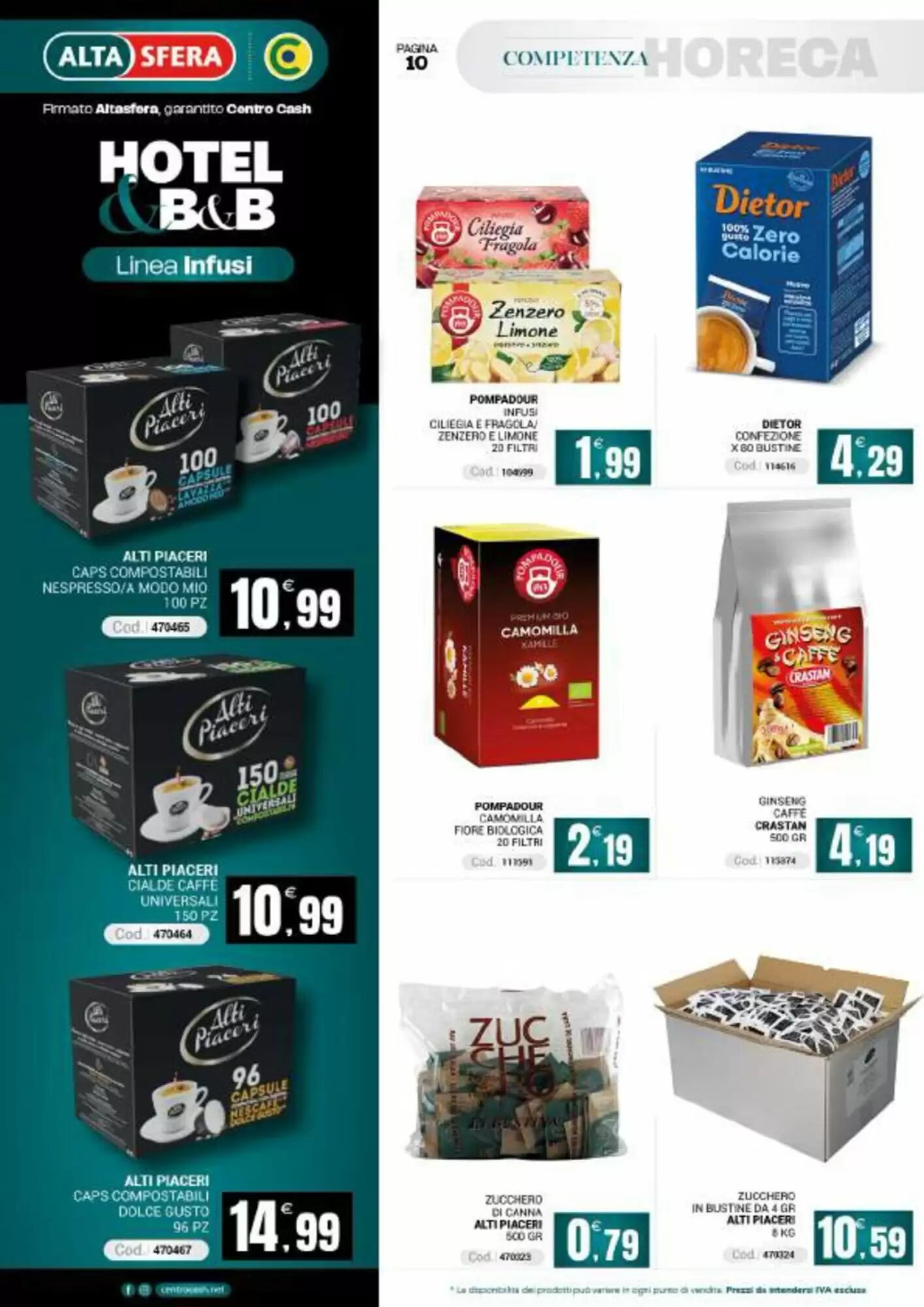 Volantino promozionale Centro Cash  valide dal 11/05/2026 - Pagina 10.