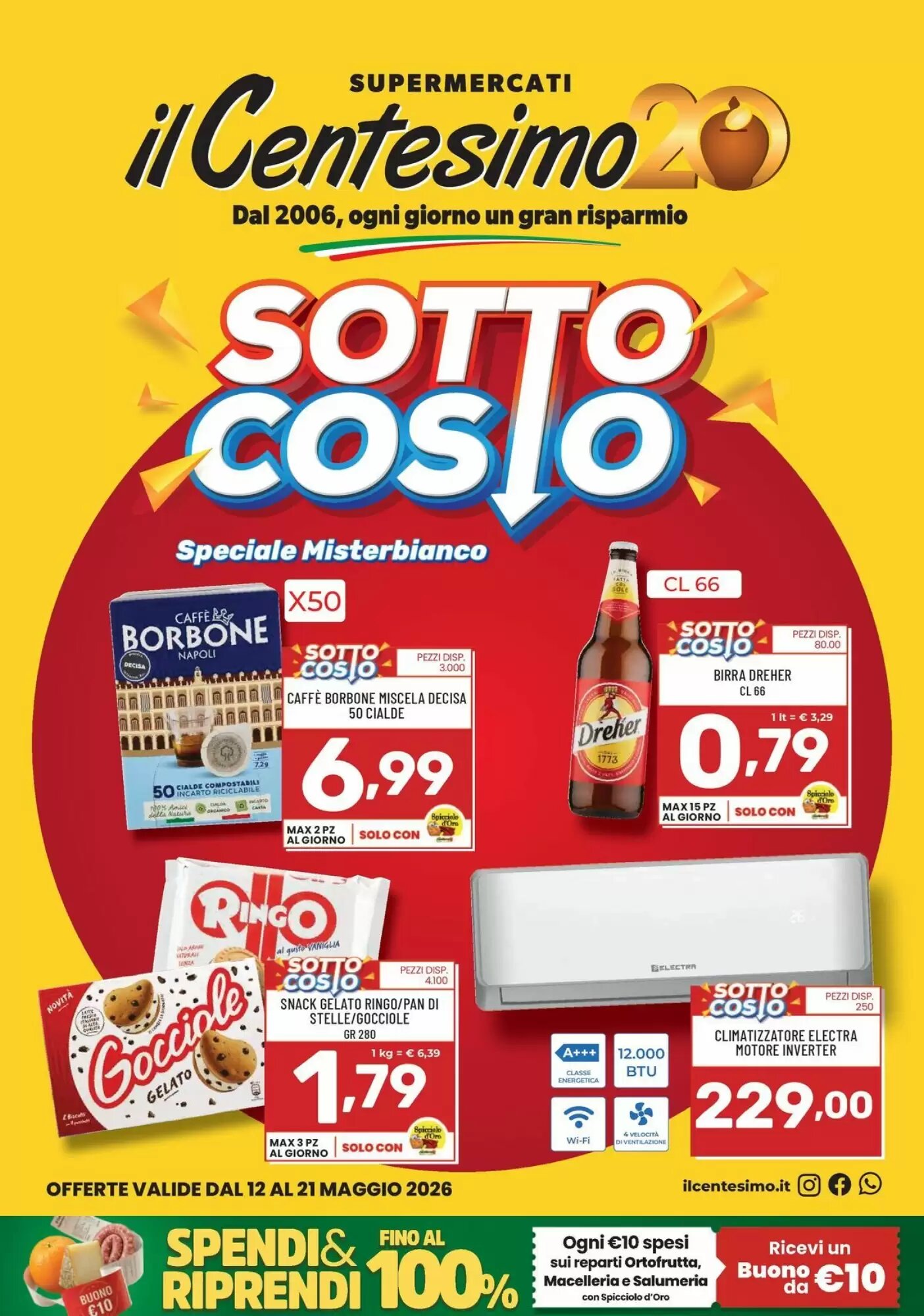 Volantino promozionale Il Centesimo  valide dal 12/05/2026 - Pagina 1.