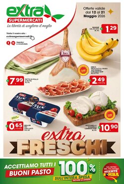 Volantino promozionale Extra Supermercati  valide dal 12/05/2026