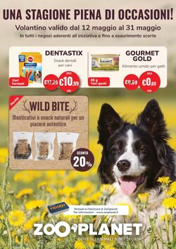 Volantino promozionale ZooPlanet valide dal 12/05/2026