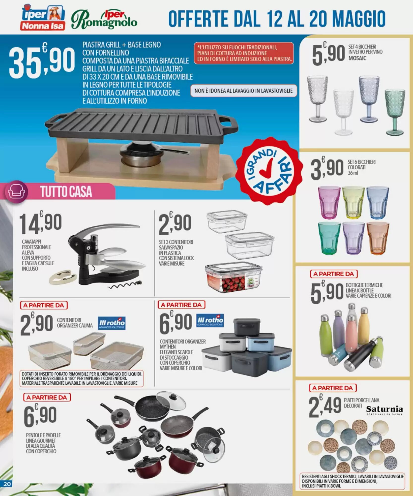 Volantino promozionale Iper Romagnolo  valide dal 12/05/2026 - Pagina 20.
