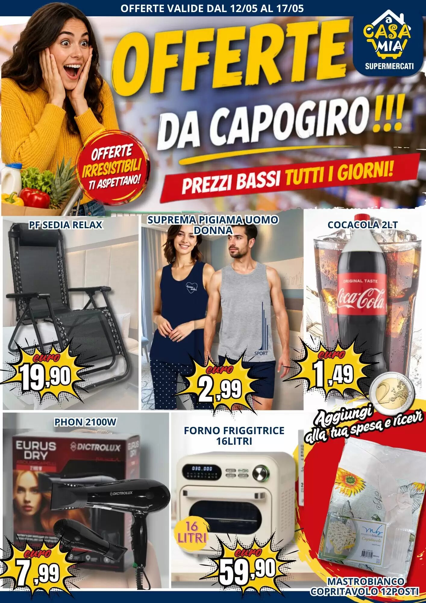 Volantino promozionale A Casa Mia  valide dal 12/05/2026 - Pagina 1.