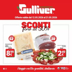 Volantino promozionale Supermercati Gulliver  valide dal 12/05/2026