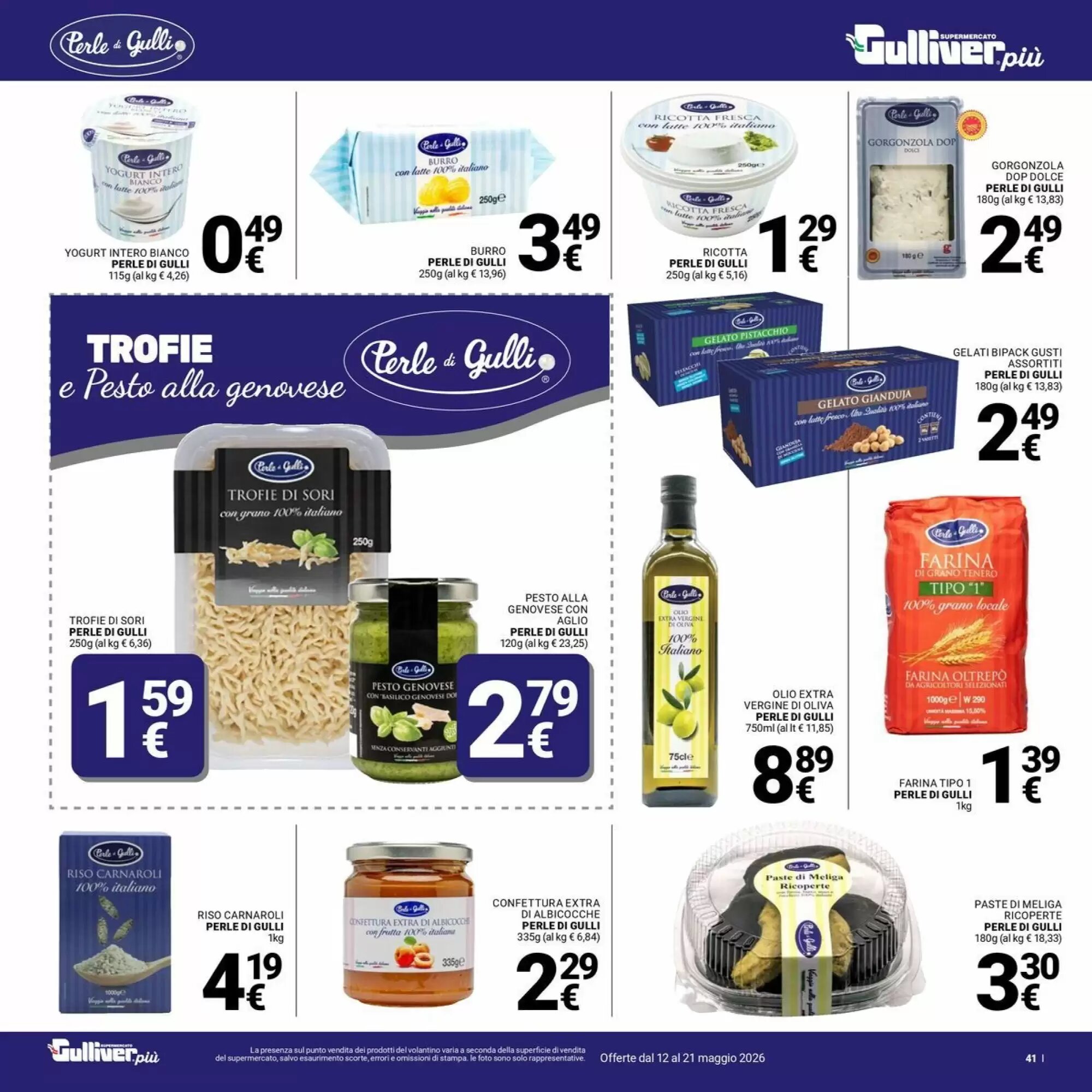 Volantino promozionale Supermercati Gulliver  valide dal 12/05/2026 - Pagina 41.