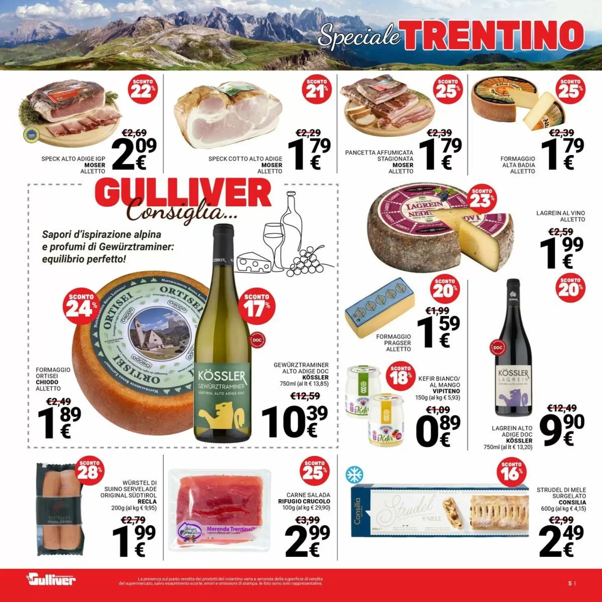 Volantino promozionale Supermercati Gulliver  valide dal 12/05/2026 - Pagina 5.