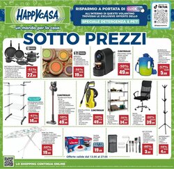 Volantino promozionale Happy Casa  valide dal 13/05/2026