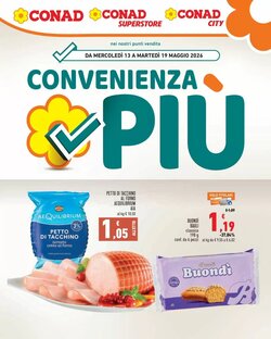 Volantino promozionale Conad City  valide dal 13/05/2026