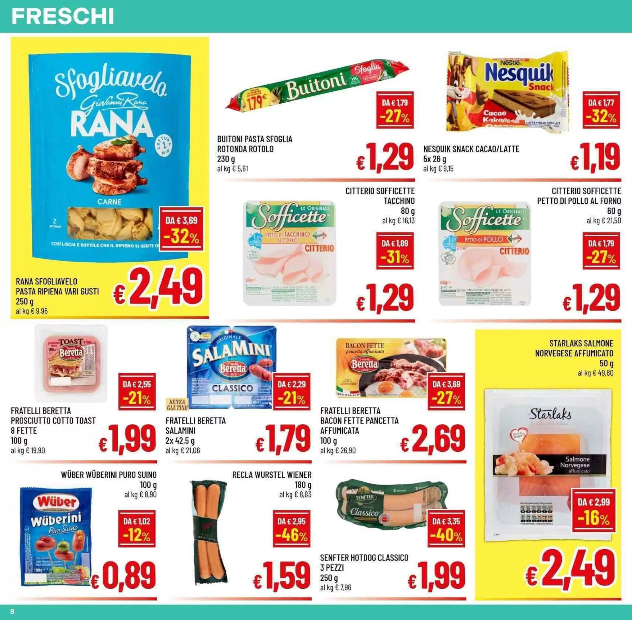 Volantino promozionale A&o  valide dal 13/05/2026 - Pagina 8.