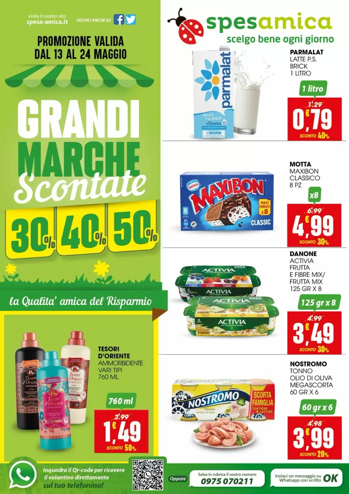 Volantino promozionale SpesAmica  valide dal 13/05/2026 - Pagina 1.