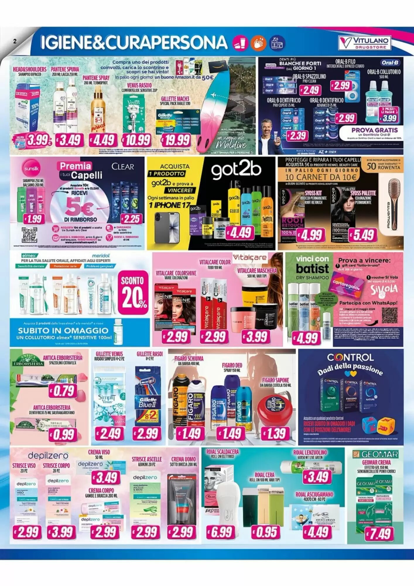 Volantino promozionale Vitulano Drugstore  valide dal 13/05/2026 - Pagina 2.
