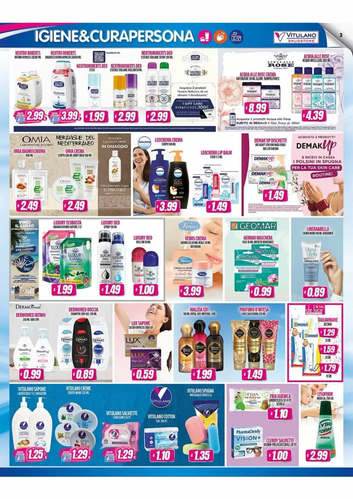 Volantino promozionale Vitulano Drugstore  valide dal 13/05/2026 - Pagina 3.