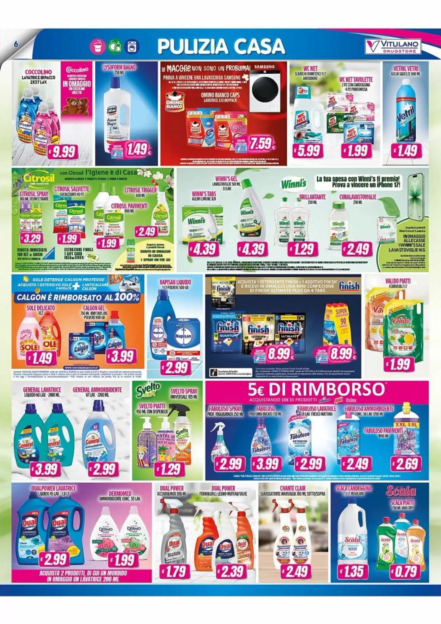 Volantino promozionale Vitulano Drugstore  valide dal 13/05/2026 - Pagina 6.
